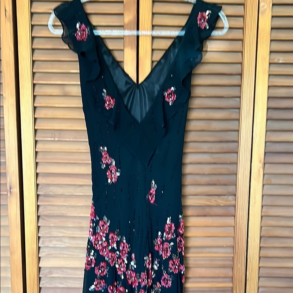 Sue Wong Nocturne y2k beaded silk dress - Picture 6 of 6